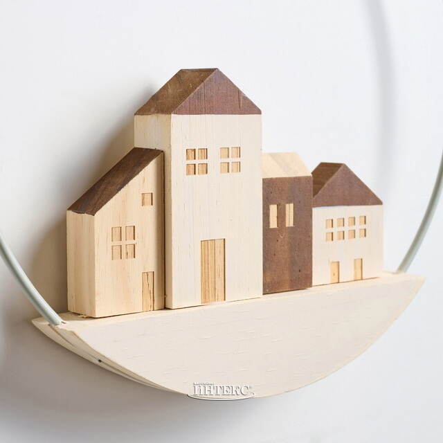 Декоративное панно Улочка Хагерстена 25 см Boltze