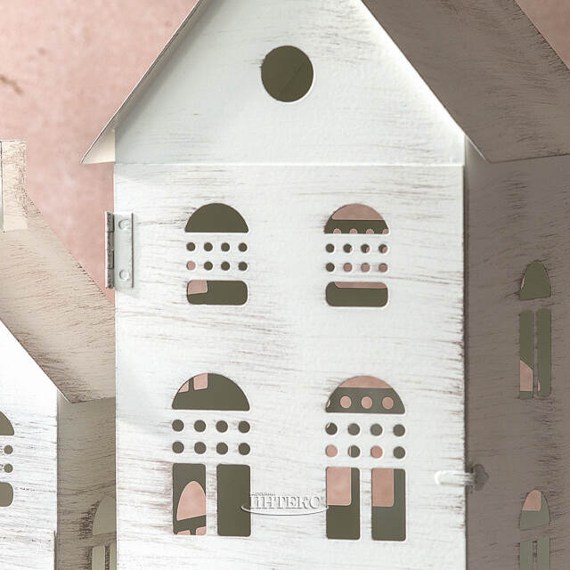 Набор подсвечников-фонарей Olesund 20-30 см белый, 2 шт Boltze