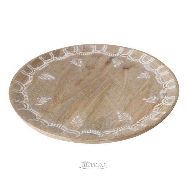 Деревянное блюдо для сервировки Gustave 30 см Boltze