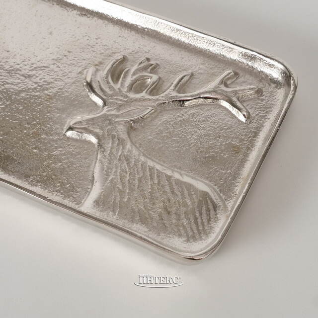 Металлический поднос Deer Majesto 37*13 см Boltze