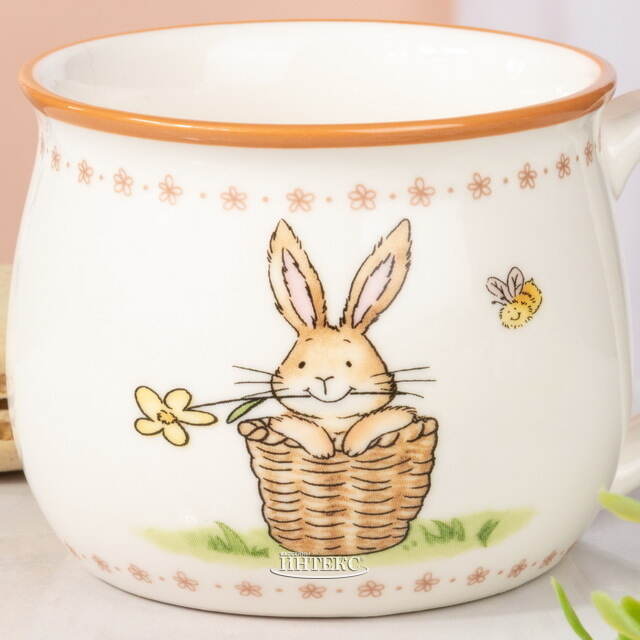 Фарфоровая кружка Кролик Джо 180 мл Boltze (Больтце)