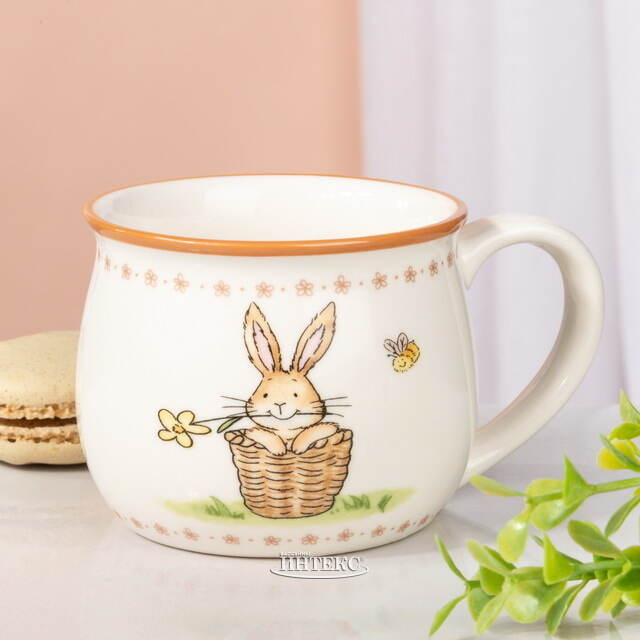 Фарфоровая кружка Кролик Джо 180 мл Boltze (Больтце)