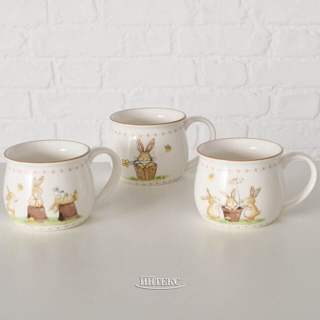 Фарфоровая кружка Happy Bunny Joe 180 мл Boltze