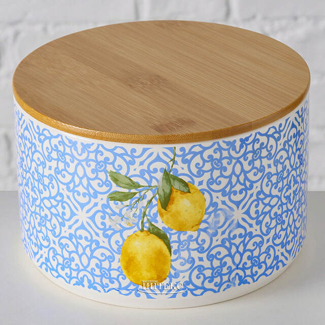 Набор банок для хранения Capri Lemony 13*9 см, 16*10 см, 2 шт Boltze