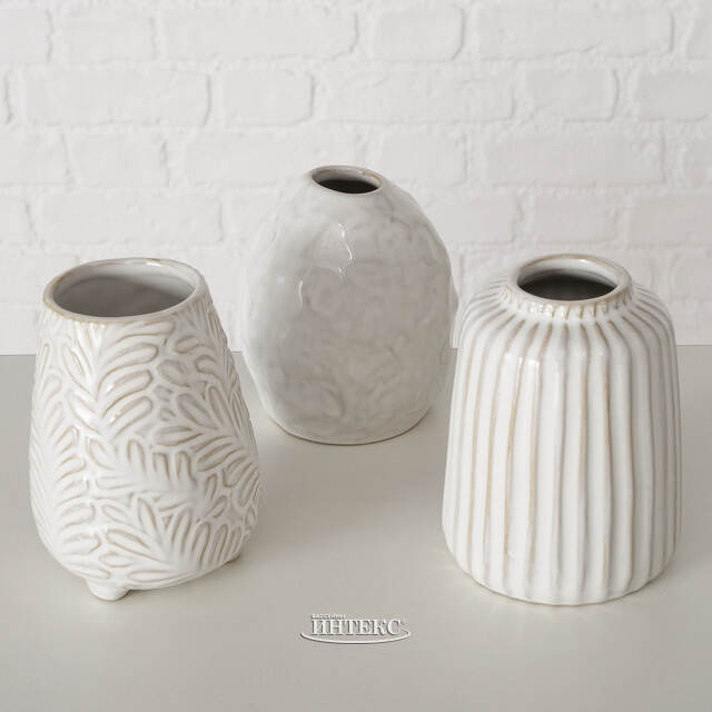 Набор керамических ваз Minas de Riotinto 11 см, 3 шт Boltze