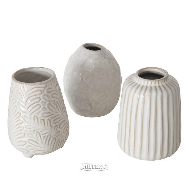 Набор керамических ваз Minas de Riotinto 11 см, 3 шт Boltze