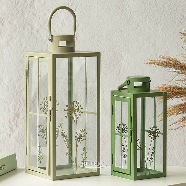 Набор подсвечников-фонарей Кэшендейл 25-36 см, 2 шт Boltze