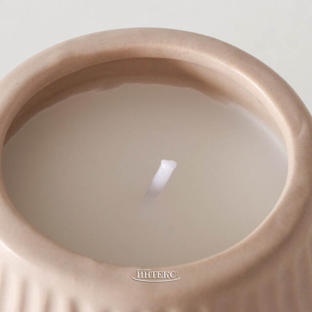 Декоративная свеча Riotuerto 7 см бежевая Boltze
