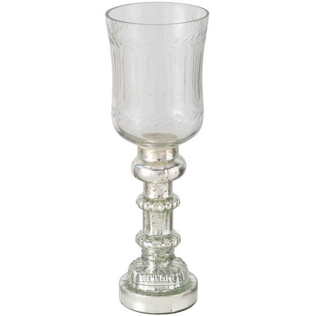 Стеклянный подсвечник-бокал Ирвинг 26 см Boltze (Больтце)