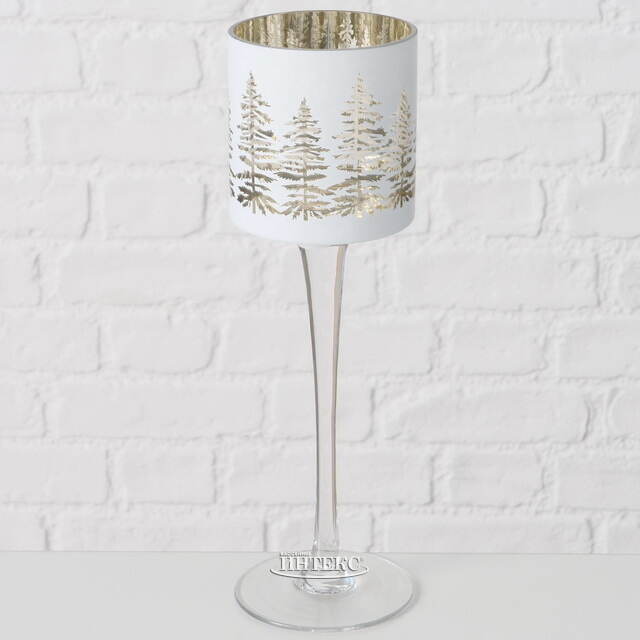 Набор стеклянных подсвечников - бокалов Coventry 25-30 см, 2 шт Boltze (Больтце)