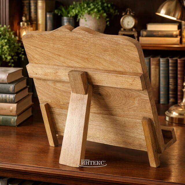 Деревянная подставка для книг Knowledge 32*19 см Boltze
