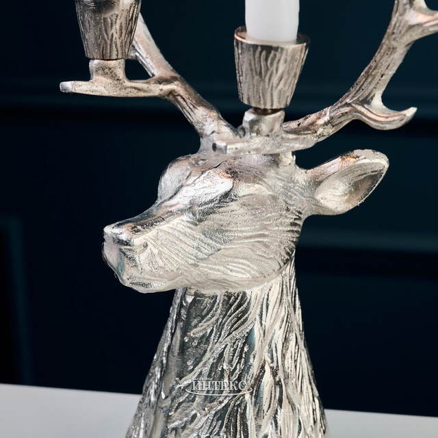 Подсвечник-канделябр Олень Уондер 40 см Boltze (Больтце)