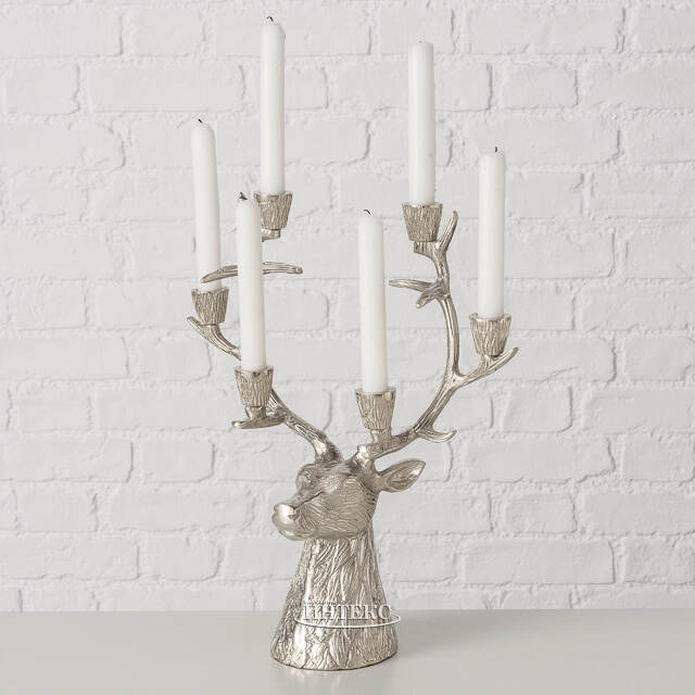 Подсвечник-канделябр Олень Уондер 40 см Boltze (Больтце)