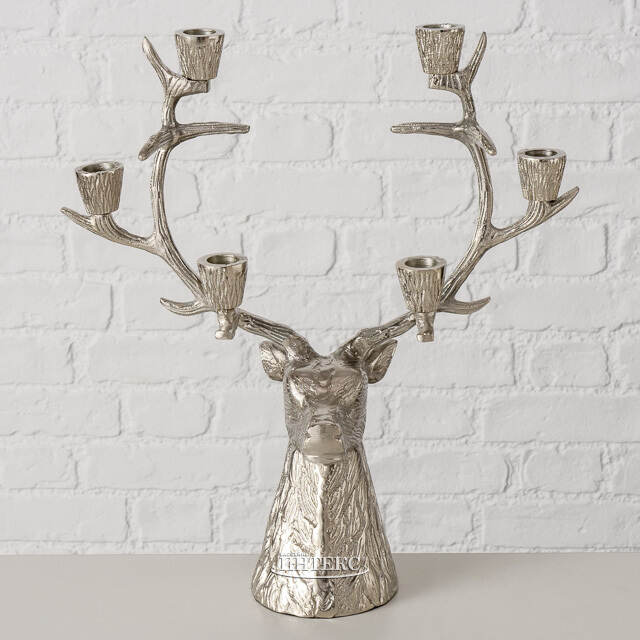 Подсвечник-канделябр Олень Уондер 40 см Boltze (Больтце)