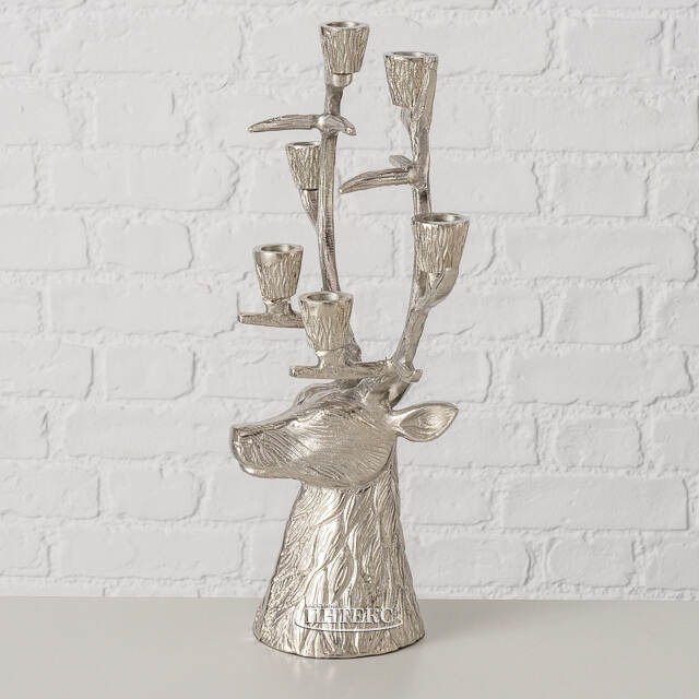 Подсвечник-канделябр Олень Уондер 40 см Boltze (Больтце)