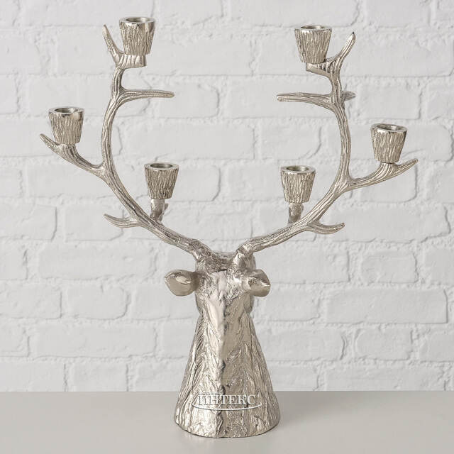Подсвечник-канделябр Олень Уондер 40 см Boltze (Больтце)
