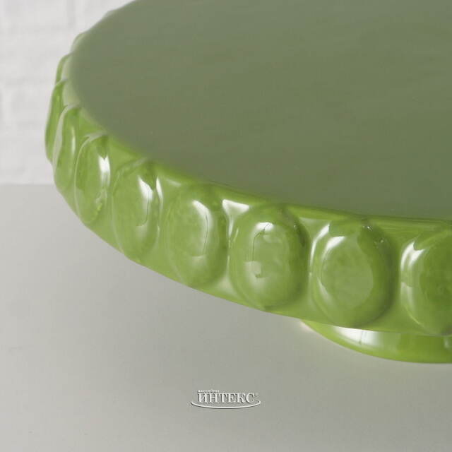 Керамическая тортовница Lime - Brentonico 25 см Boltze