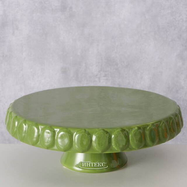 Керамическая тортовница Lime - Brentonico 25 см Boltze