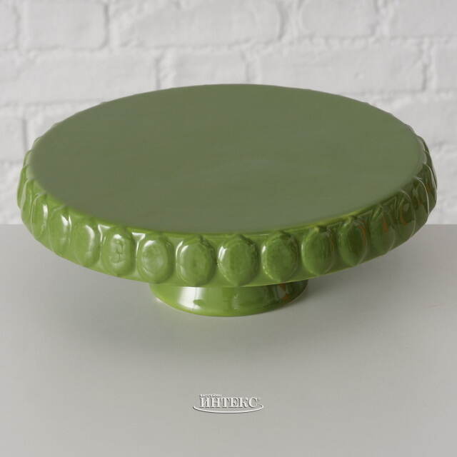 Керамическая тортовница Lime - Brentonico 25 см Boltze