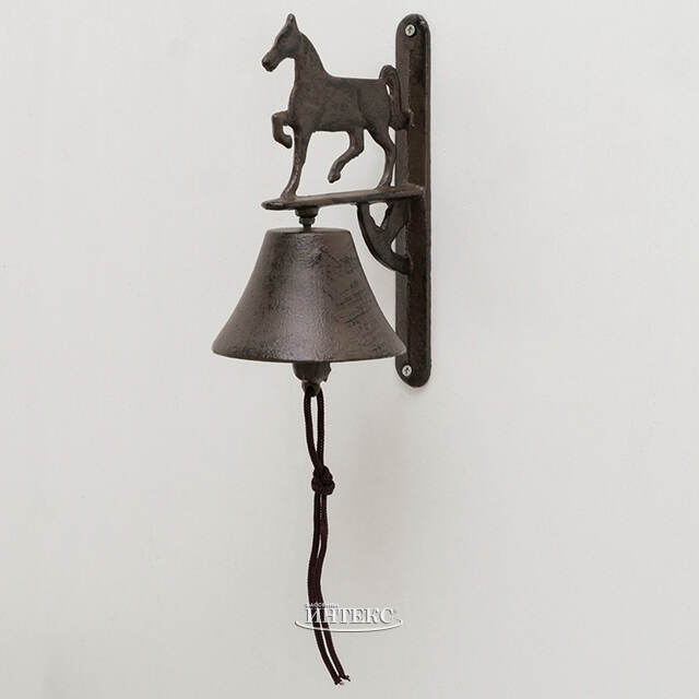 Дверной колокольчик Лошадь 23 см, чугун Boltze (Больтце)