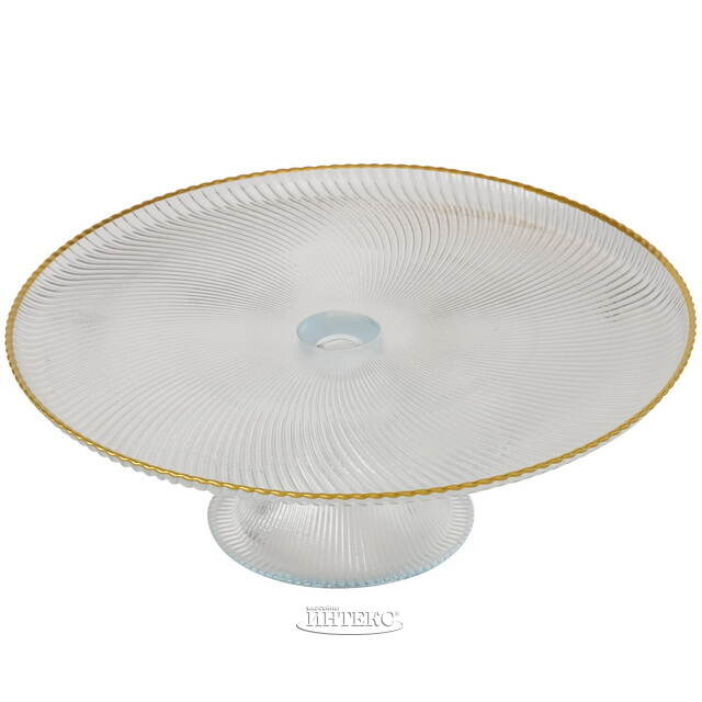 Подставка для торта Mirol 26 см, стекло Boltze