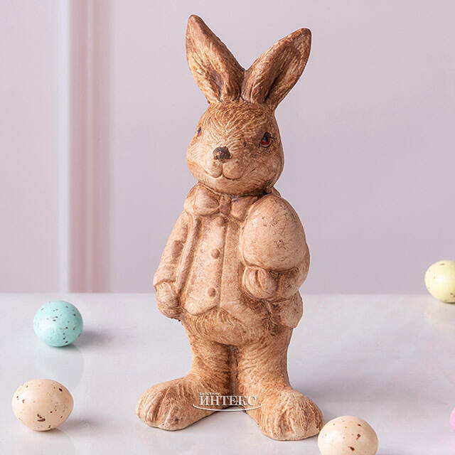Набор декоративных фигур Кролики Николсон 12 см, 2 шт Boltze (Больтце)