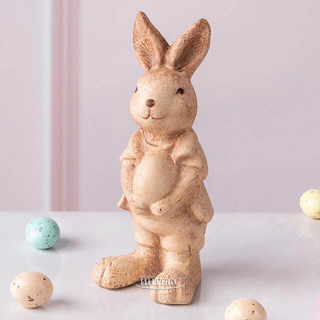 Набор декоративных фигур Кролики Николсон 12 см, 2 шт Boltze (Больтце)