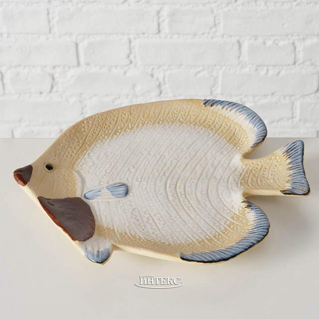 Керамическое блюдо для подачи Pesca 23 см Boltze (Больтце)