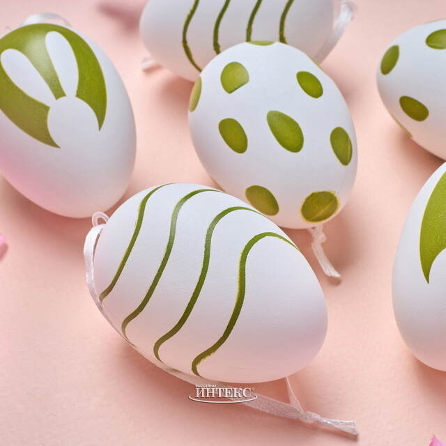 Пасхальные украшения Яйца - Весенняя Радость 6 см, 6 шт Boltze (Больтце)