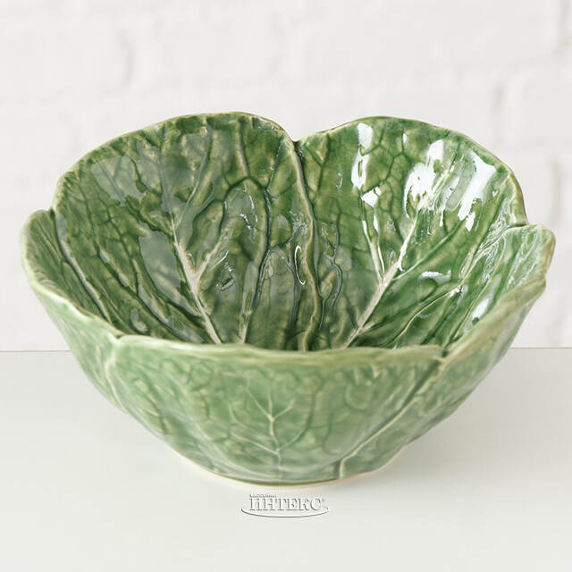Керамический салатник Cabbage Leaf 14 см Boltze (Больтце)