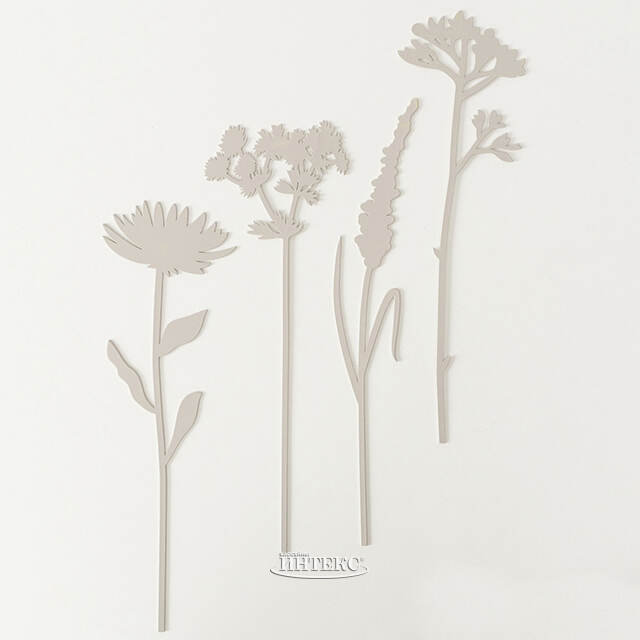 Набор садовых штекеров Blomst 37 см, 4 шт Boltze