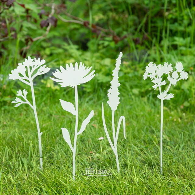 Набор садовых штекеров Blomst 37 см, 4 шт Boltze