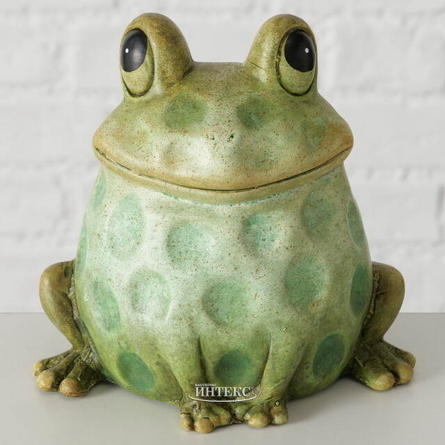 Декоративная фигурка для сада Лягушка Marvio 13 см Boltze