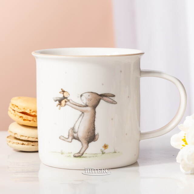 Фарфоровая кружка Кролик Патерсон 370 мл Boltze (Больтце)