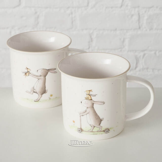 Фарфоровая кружка Кролик Дикинсон 370 мл Boltze (Больтце)