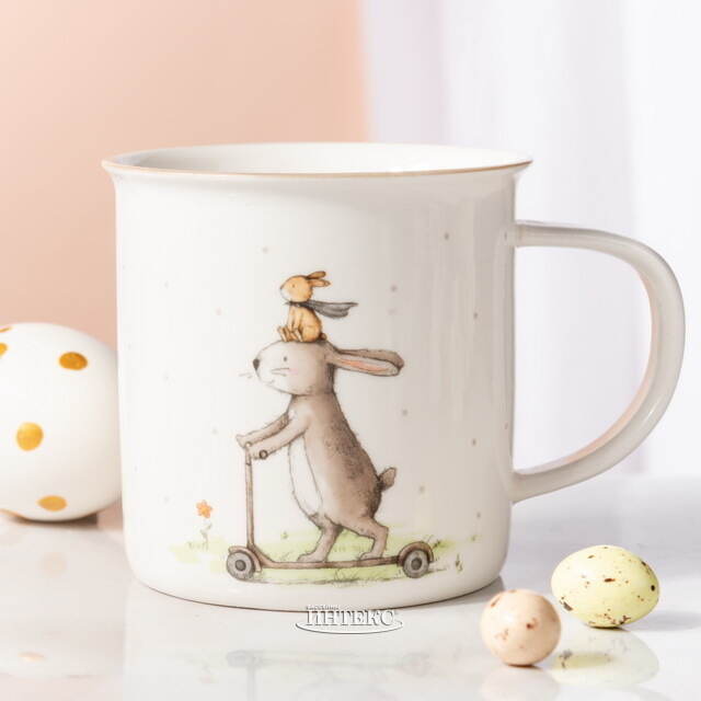 Фарфоровая кружка Кролик Дикинсон 370 мл Boltze (Больтце)
