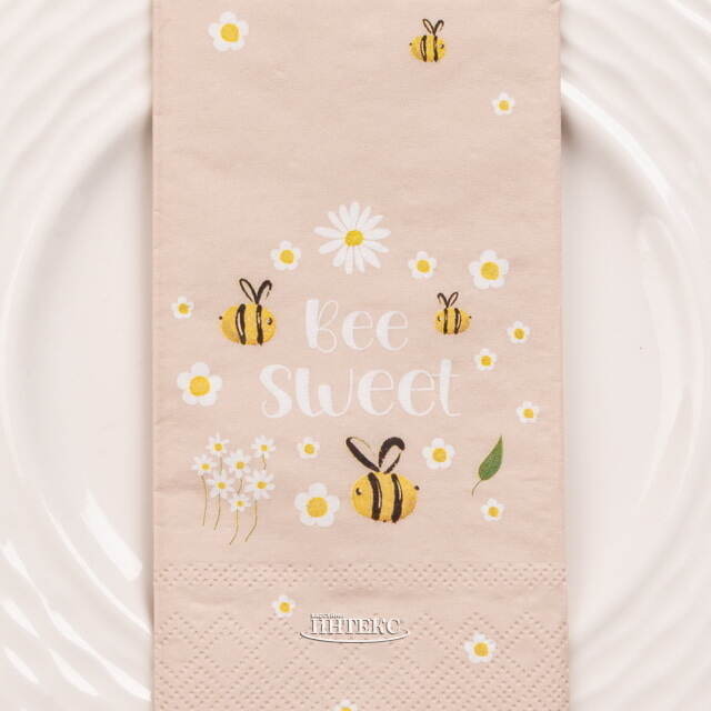 Бумажные салфетки Honey: Bee 17*8 см, 16 шт Boltze (Больтце)