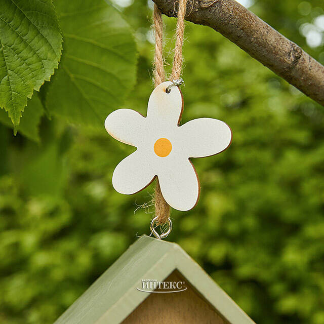 Садовое украшение Полевая Ромашка 21 см бежевый Boltze (Больтце)