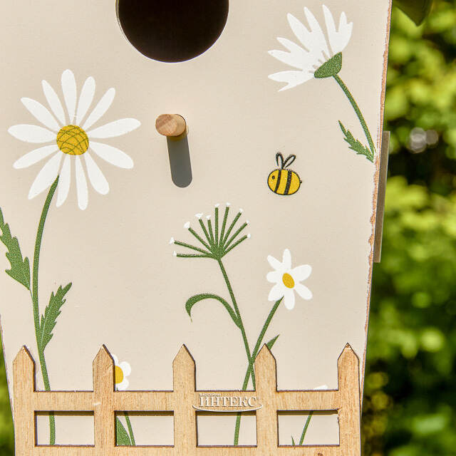 Садовое украшение Полевая Ромашка 21 см серый Boltze (Больтце)