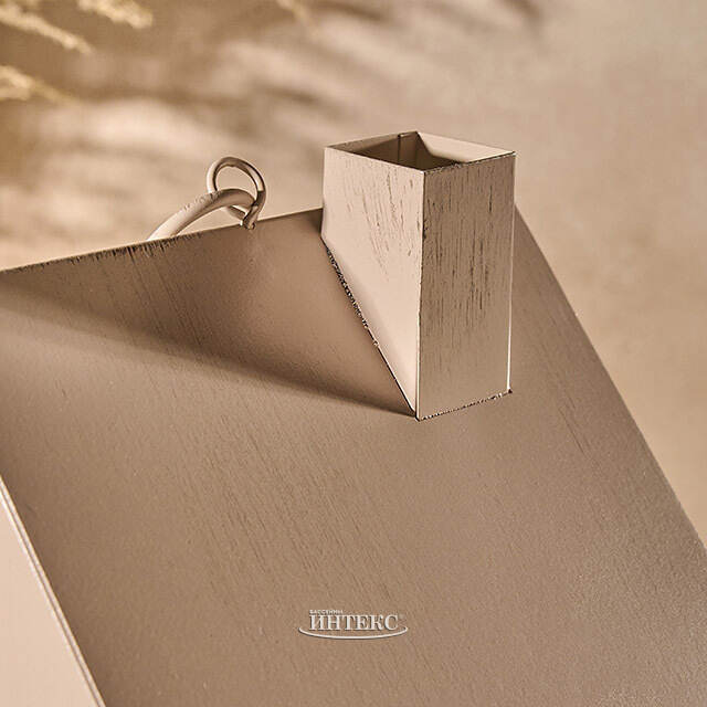 Подсвечник - домик Ромашки и пчелки 27 см бежевый Boltze (Больтце)