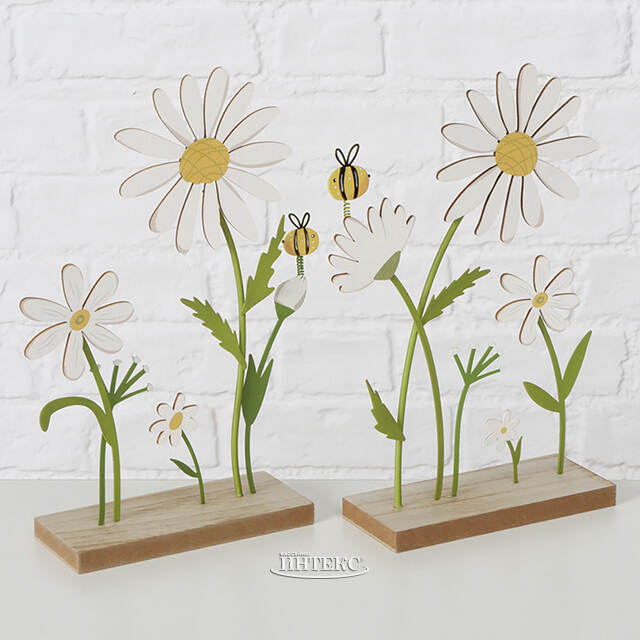 Декоративная фигура Цветы - Ромашковый Мёд 25 см Boltze (Больтце)