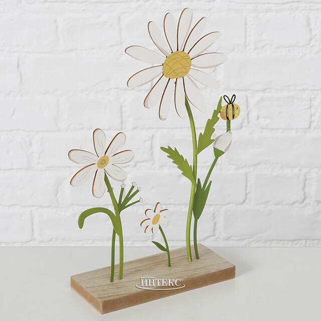 Декоративная фигура Цветы - Ромашковый Мёд 25 см Boltze (Больтце)