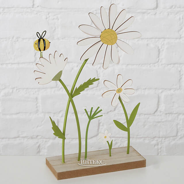 Декоративная фигура Ромашки - Полёт Пчелы 25 см Boltze (Больтце)