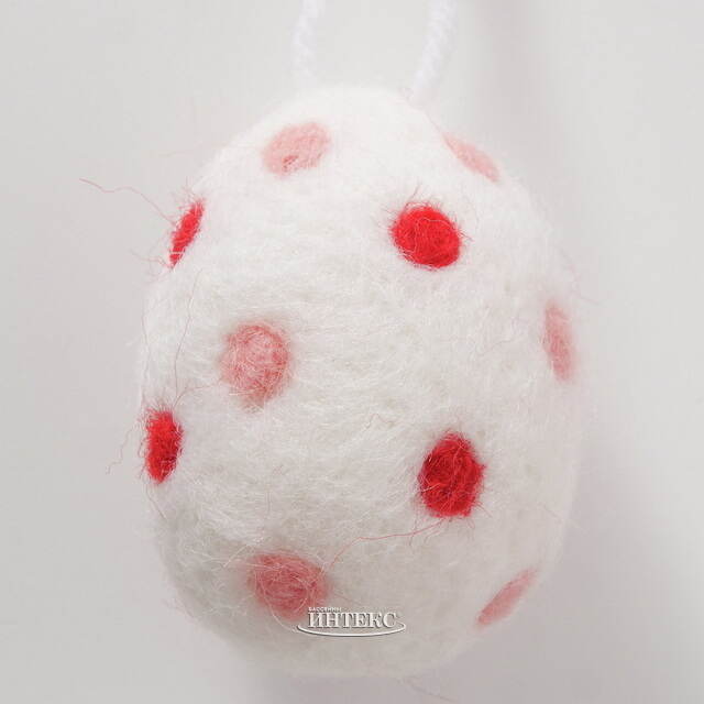 Пасхальные украшения Яйца Pink Easter 6 см, 4 шт, подвеска Boltze