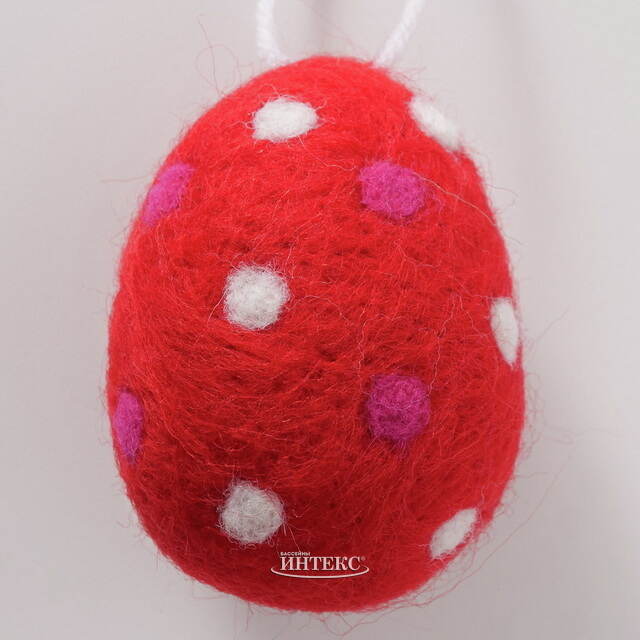 Пасхальные украшения Яйца Pink Easter 6 см, 4 шт, подвеска Boltze