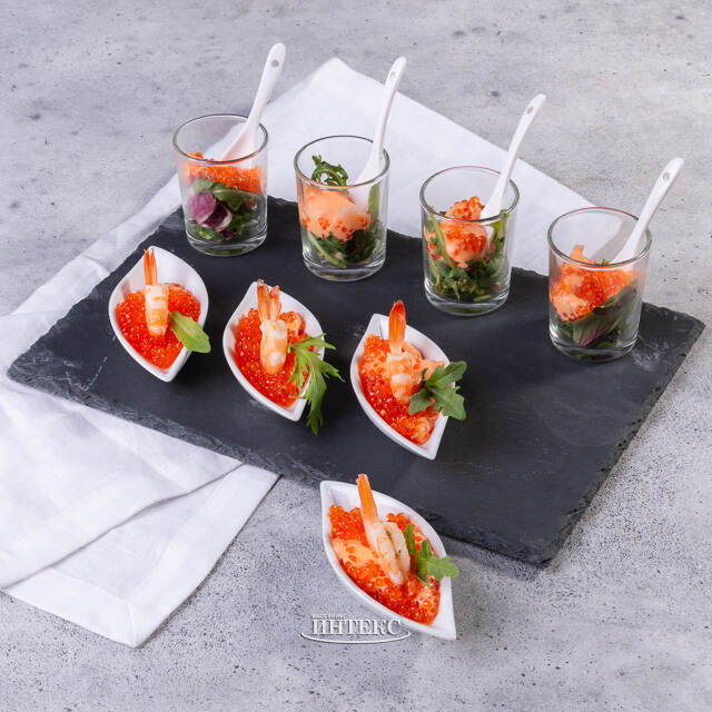 Набор для сервировки закусок с подносом Lille 31*21 см, 13 предметов Koopman