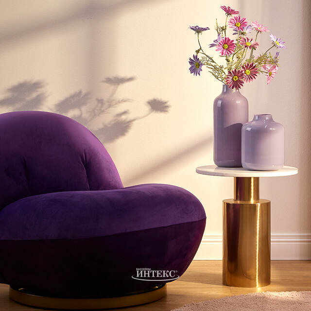 Искуcственная ветка Ромашка - Summer Freshness 65 см фуксия EDG