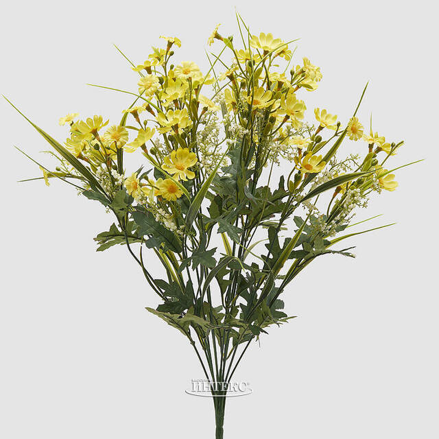 Искусственный букет Ромашка - A Gentle Kiss 50 см желтый EDG