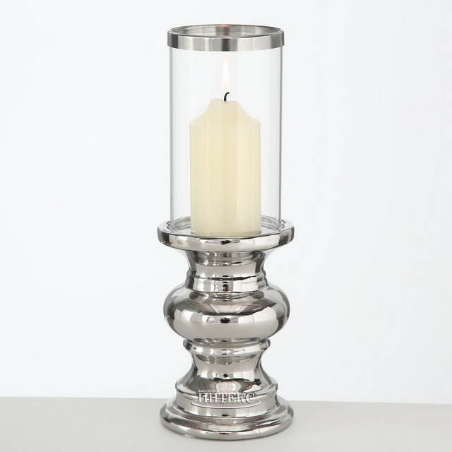 Декоративный подсвечник на одну свечу Альбасетте 28 см Boltze (Больтце)