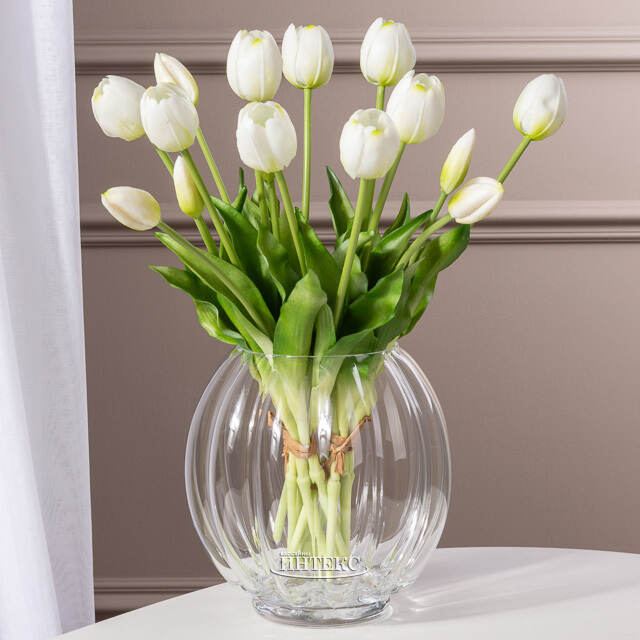 Силиконовые тюльпаны Maureen 5 шт, 40 см EDG